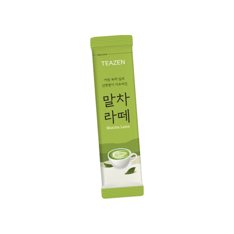 티젠 말차라떼 분말스틱 Teezen Matcha Latte Powder Stick