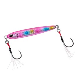 Daiwa Samurai Jig R SF Lure, 0.7 oz (20 g), UV Double Pink Candy