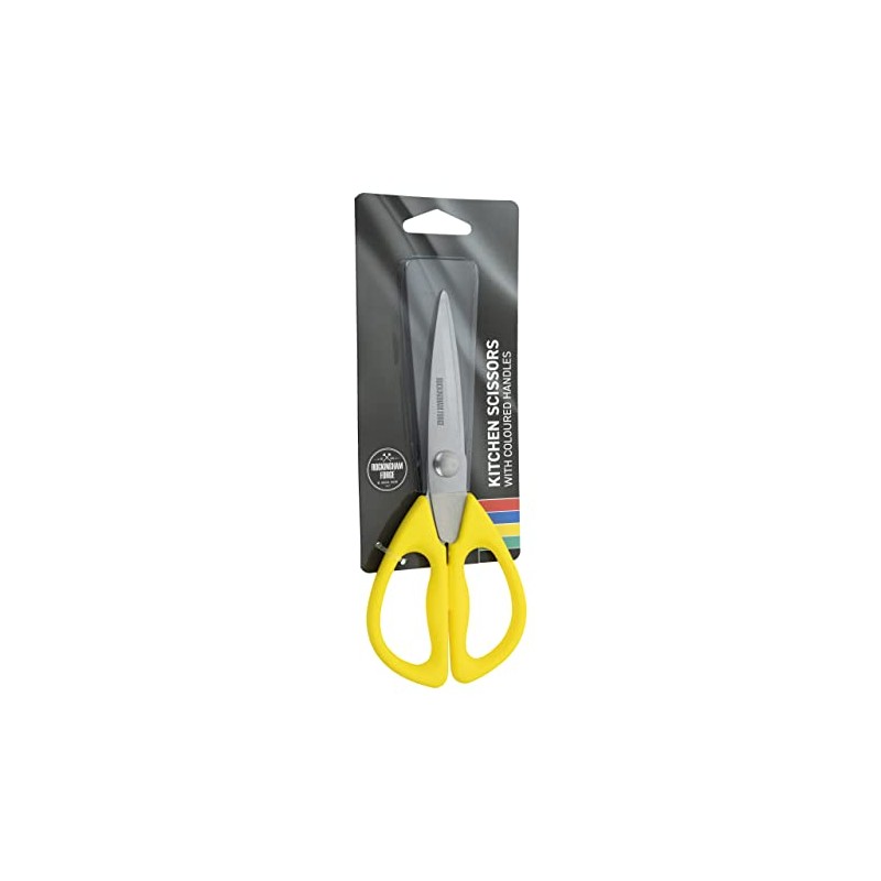 Rockingham Forge KS-21245Y 8cm Kitchen Scissors, Yellow