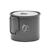 KPOT-550-C Titanium Pot for Outdoor Use, 19.7 fl oz (550