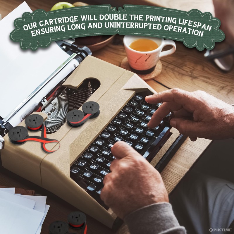 6 Pcs Sharp EL-1197PIII Calculator Ribbon – Canon MP11DX Calculator