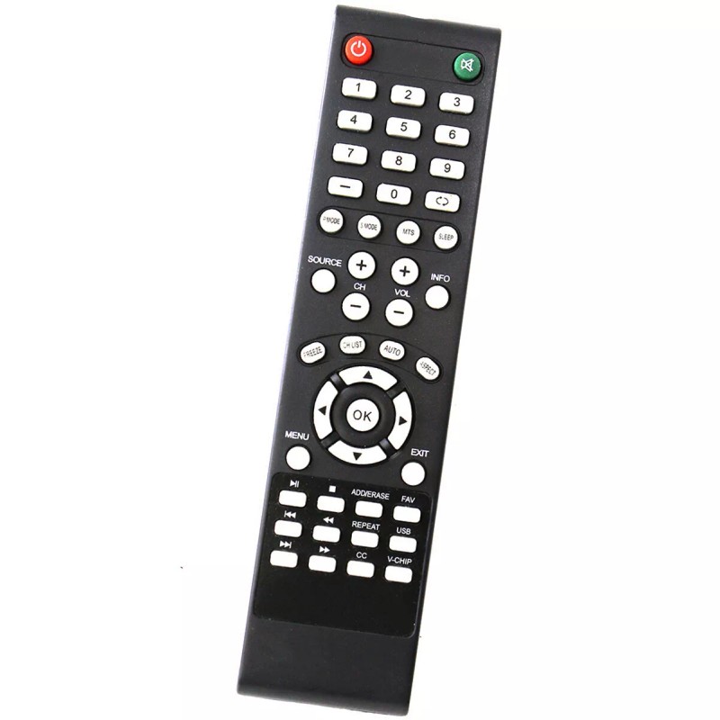 Unbranded Remote for Element TV ELCFW324 ELEFW5016 ELEFW264 ELEFT281 ELEFW705