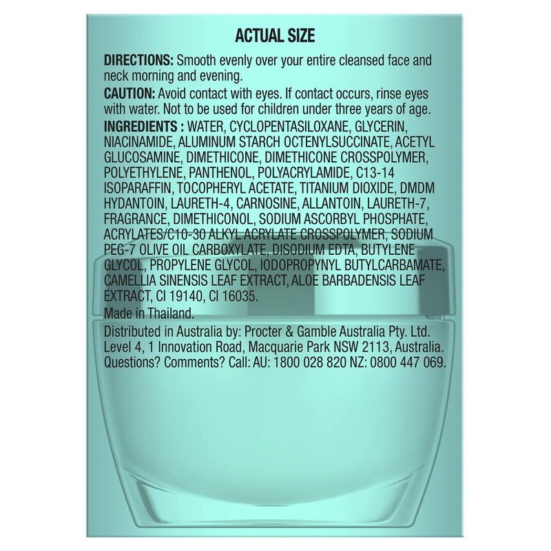 Olay Regenerist Luminous Face Cream Moisturiser, 50g