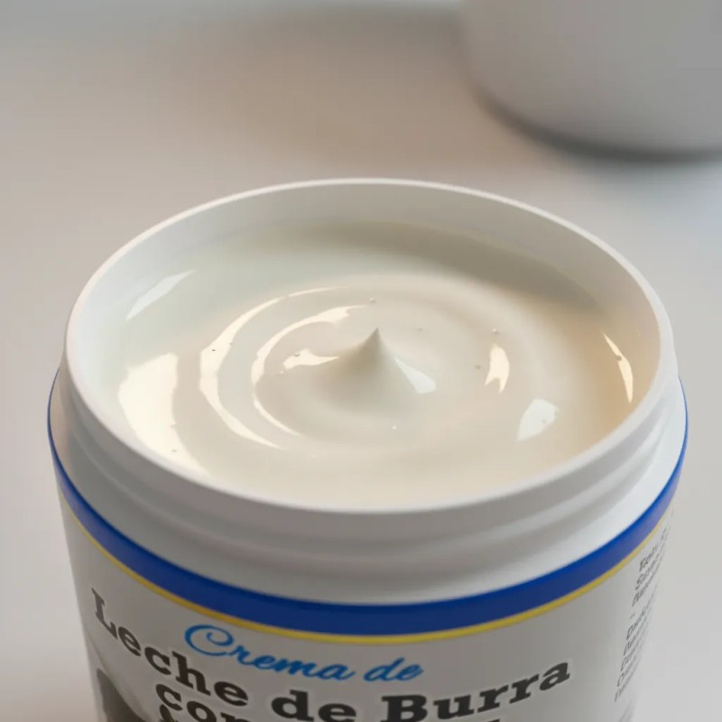 Crema Facial Aclaradora Leche Burra