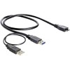DeLOCK Kabel USB 3.0-A Stecker auf USB 3.0-micro B Stecker/USB