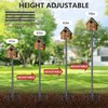 Bird Feeder Pole Kit, 79 Inch Bird House Pole for