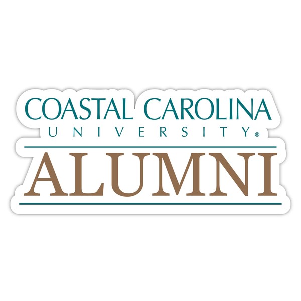 Coastal Carolina University 4-Inch Laser Cut Alumni Vinyl Decal Sticker