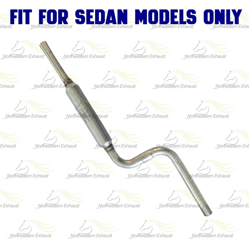 Exhaust Resonator Pipe Compatible for 2001-2006 Chrysler Sebring 2.7L |