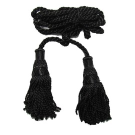 Bugle Cord Bugle Ceremonial Stewart Bugle Cord For Marching Bands Black Colour R1204
