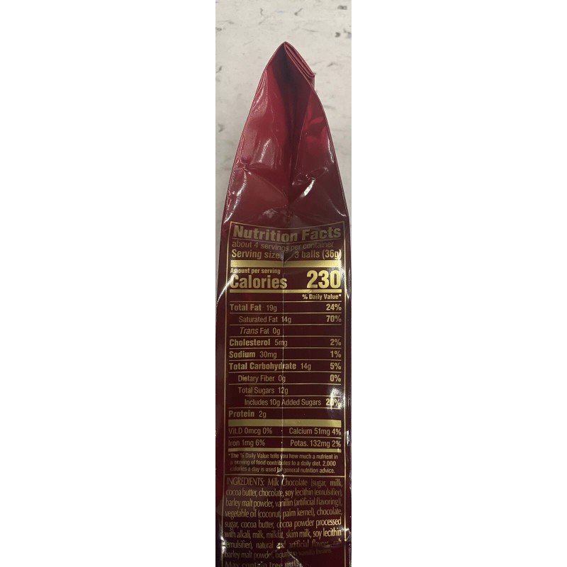 Lindt NEW Lindt Lindor DOUBLE MILK CHOCOLATE Truffles 5.1 oz