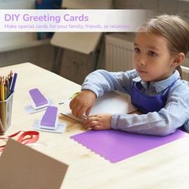 Anjetan 2pcs Border Punches, Border Edge Craft Floral Pattern Punches, Flower Design Embossing Punch Tools, Scroll Punch for Scrapbooks, Wedding Cards, Greeting Cards, Decoration and DIY Arts