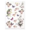 ITD Collection Rosy Summertime Rice Paper RP031 29.7 x 21