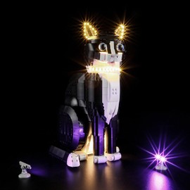 LIGHTAILING Light for 21349 Tuxedo Cat - Led Lighting Kit Compatible with Building Blocks Model - NOT Included The Model Set