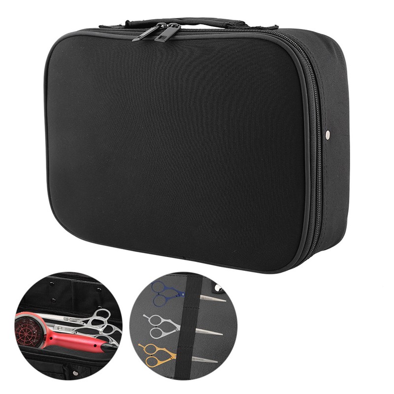 Professional Barber PU Leather Hairdressing Hair Scissors Bag Hair Styling