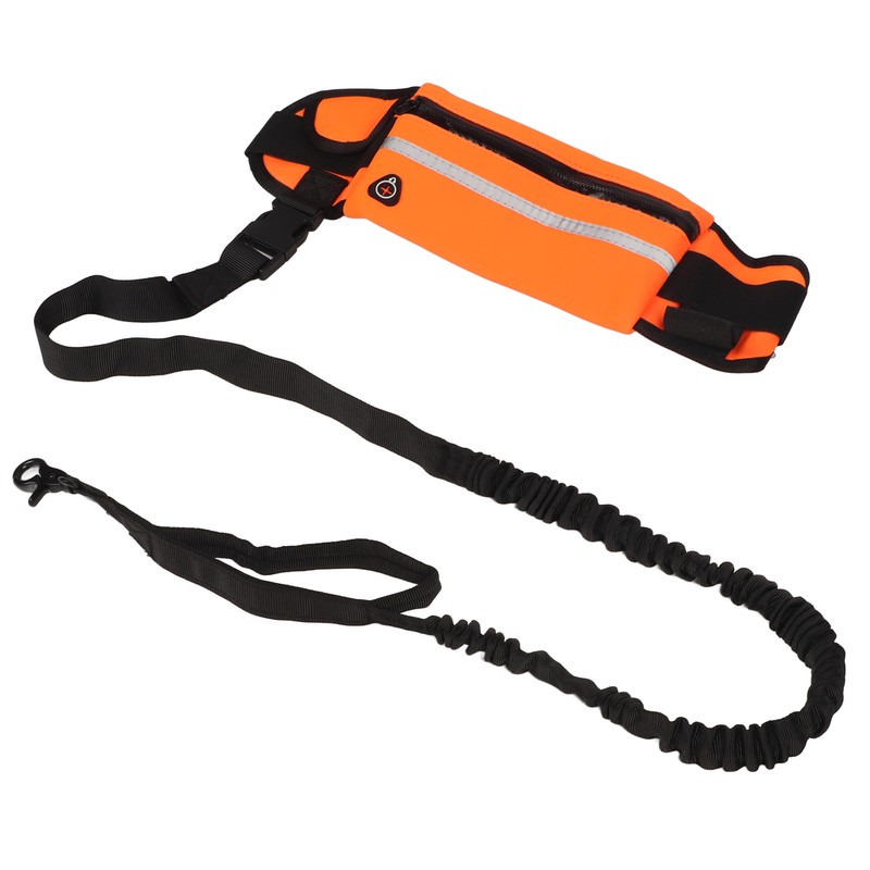 Hands Free Dog Leash Shock Absorption Reflective Dog Running Leash