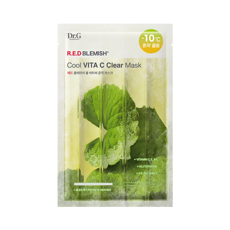 Dr.G Red Blemish Cool Vita C Clear Mask 1ea -