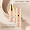 Base Maquillaje Líquida Cobertura Media Acabado Impecable Spf Larga Duración