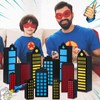 Motiskyy 12 Pcs Hero Party Favor Boxes Skyscraper City Gift