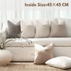 4 Packs Throw Pillow Covers Chenille,Decorative Lumbar Pillow Covers, JOMWEN