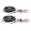 EVGATSAUTO Dome Car Tweeter, Pair 12 V 150 W Car