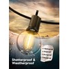 Brightown G40 Replacement LED Light Bulbs, 10 Pack Clear Globe