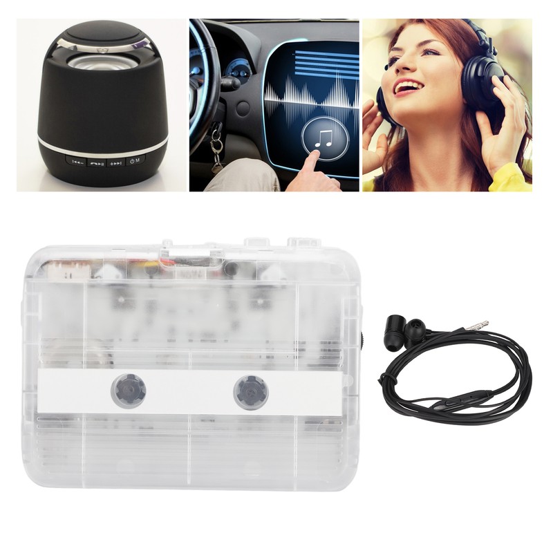 FM Radio Cassette Player Classic Style Multifunction Bluetooth 5.0 Portable