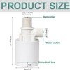 PACIOCEAN 2PCS Automatic Float Valve Water Level Controller Automatic Fill