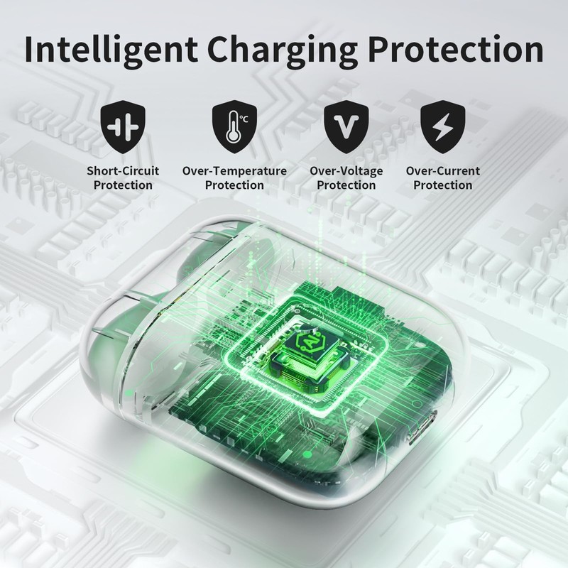 Wireless Charging Replacement Compatible with AirPods 1 and 2, Airpods