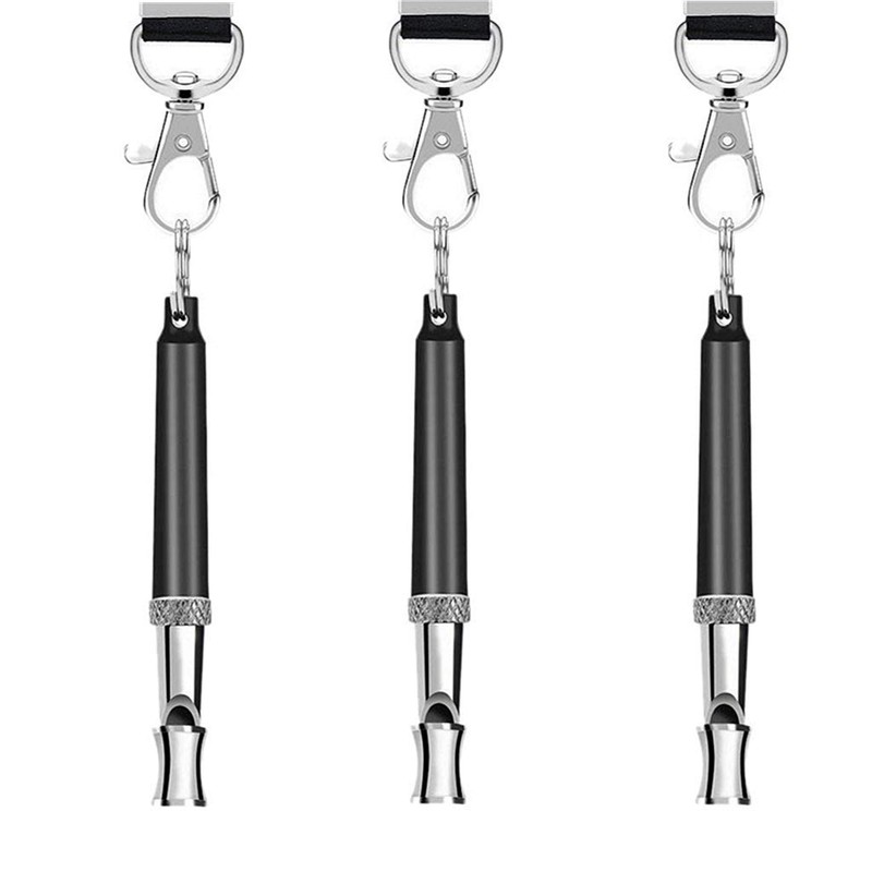 Ouceanwin Dog Whistle Set, 3 Pieces, Professional Adjustable Whistle, High