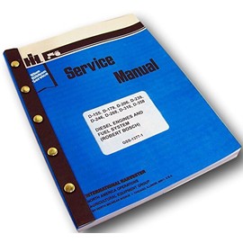 International Farmall 3514 Tractor Diesel Engines Service Repair Shop Manual