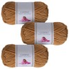 Utopia Crafts Cuddle Super Chunky Chenille Soft Yarn for Knitting