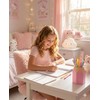 SPHTOEO Cute Pencil Shaped Pen Holder for Desk - Fun