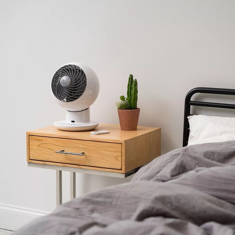 Woozoo Ventilador De Mesa Giratorio Control Remoto 5 Velocidades