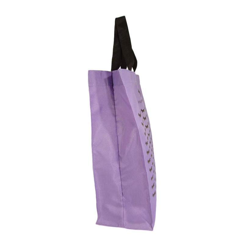 Yusaisha 3L13-01 Eco Bag, Dog Pattern, Blue, Approx. Length 14.2