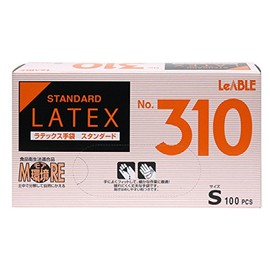 Yamato Factory No. 310 Latex Rubber Gloves, Size S, 100 Pieces