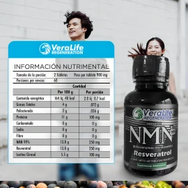 Resveratrol Y Lecitina De Girasol- 60 Tabletas - Veralife