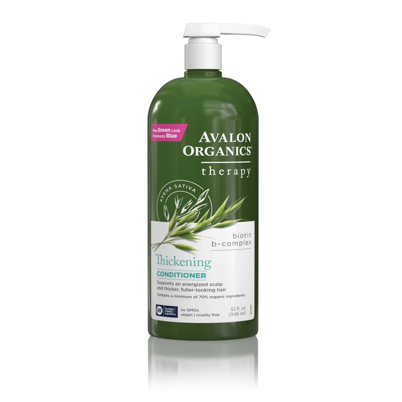 Avalon Organics Biotin B-Complex Thickening Conditioner, 32 oz.
