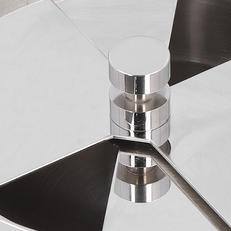 Ashtray Outdoor Thickened Stainless Steel Windproof Rotating Cover Design Finely