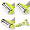 Vegetable Peelers 2-in-1 Combo Pack – Stainless Steel Swivel &