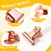 15Pcs Pushpin Clips Rose Gold Thumb Tacks Push Pin Clips