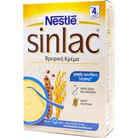 Nestle Sinlac Βaby Cream No Sugrar, 500gr