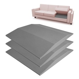 YIYIREA 3-Pack Couch Supports - High Density 20" X 20" Trapezoidal Cushion Repair for Sagging Seat