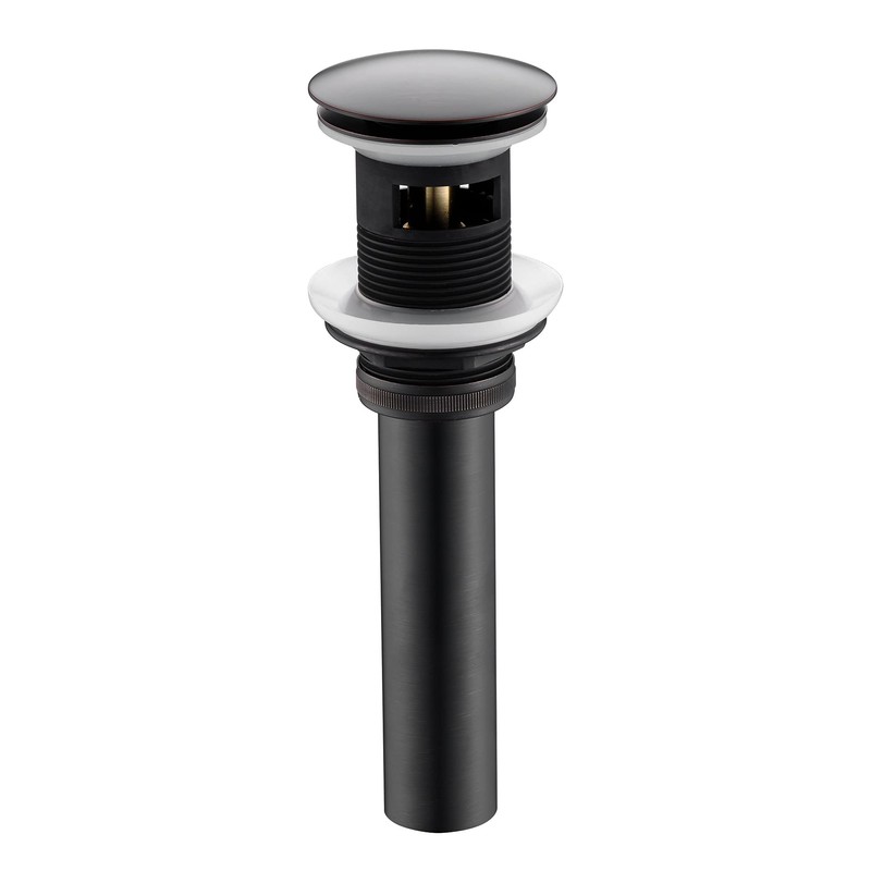 Luxier DS02-TO 1-5/8 in. Brass Bathroom and Vessel Sink Push