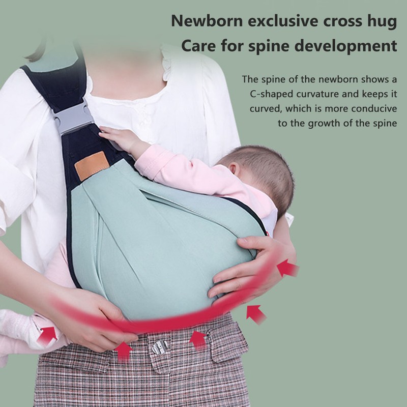 Baby Carrier Adjustable 3D Baby Carrier Wrap with Thick Shoulder