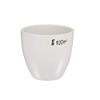 uxcell Porcelain Crucible Cup 100ml for Foundry Melting Casting Refining