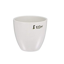 uxcell Porcelain Crucible Cup 100ml for Foundry Melting Casting Refining