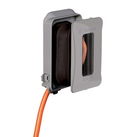 Taymac ML450G Single-Gang Mount 16-in-1 Flat Nonmetallic Weatherproof Vertical/Horizontal, 1-Pack, Gray