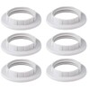 EIHI Pack of 6 Lampshade Reducing Ring Screw Ring E14