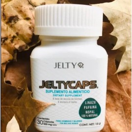 Paquete 3 Botes Jelty Caps Pérdida De Peso Y Reduce Tallas