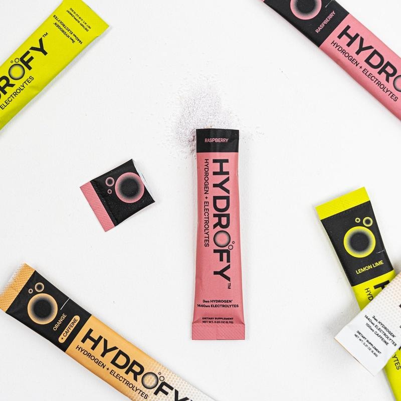 Hydrofy Hydrogen Water Electrolyte Variety Pack 12ct